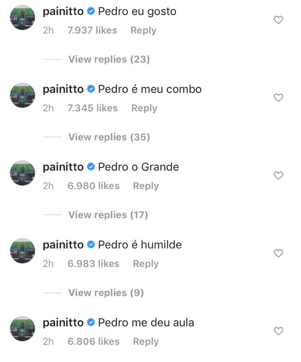 Os comentários de Mauro Machado sobre Pedro Scooby (Foto: Reprodução Instagram)