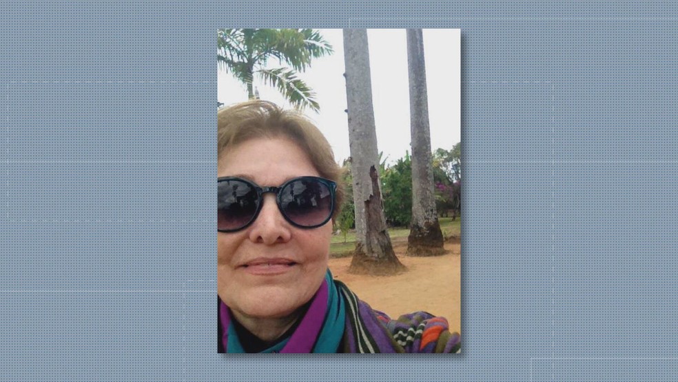 Martha Maria Lopes Pontes, de 77 anos, morta no apartamento no Flamengo  — Foto: Reprodução/TV Globo 