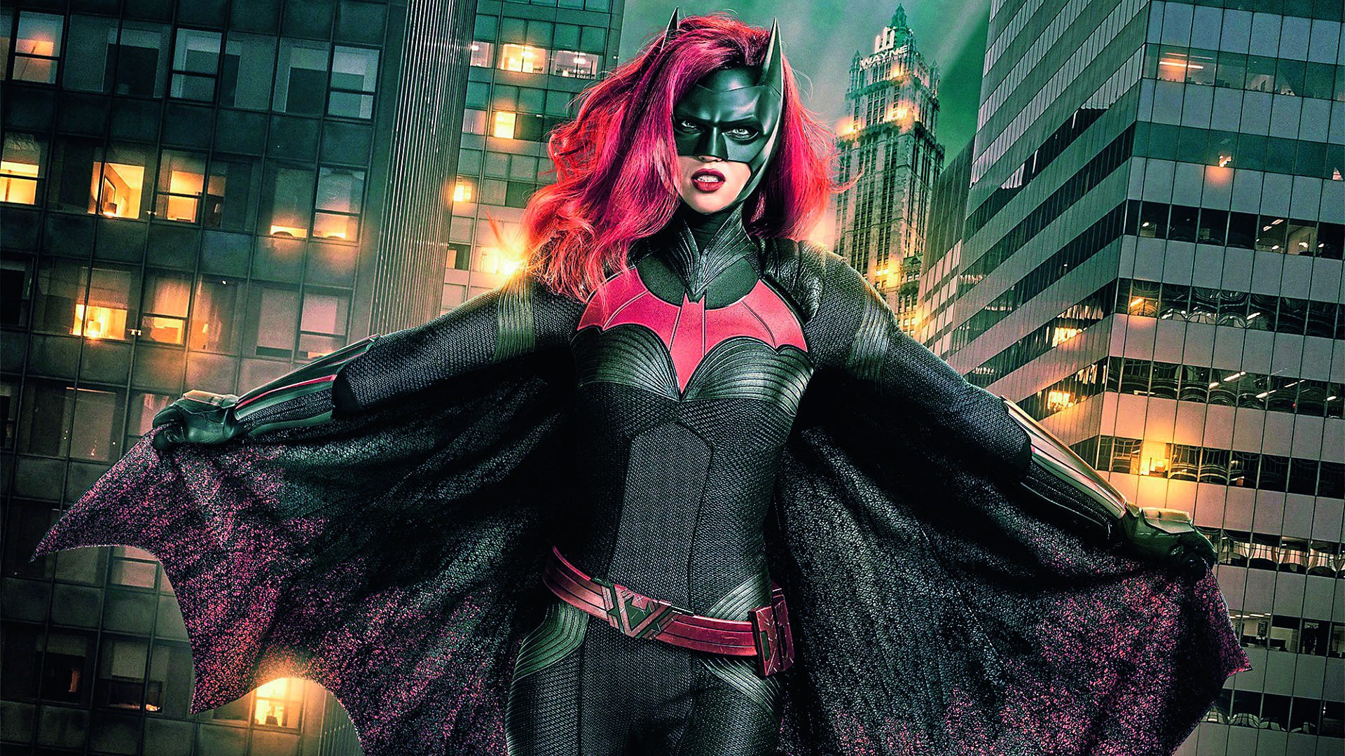 A atriz Ruby Rose na pele de Batwoman (Foto: divulgação)