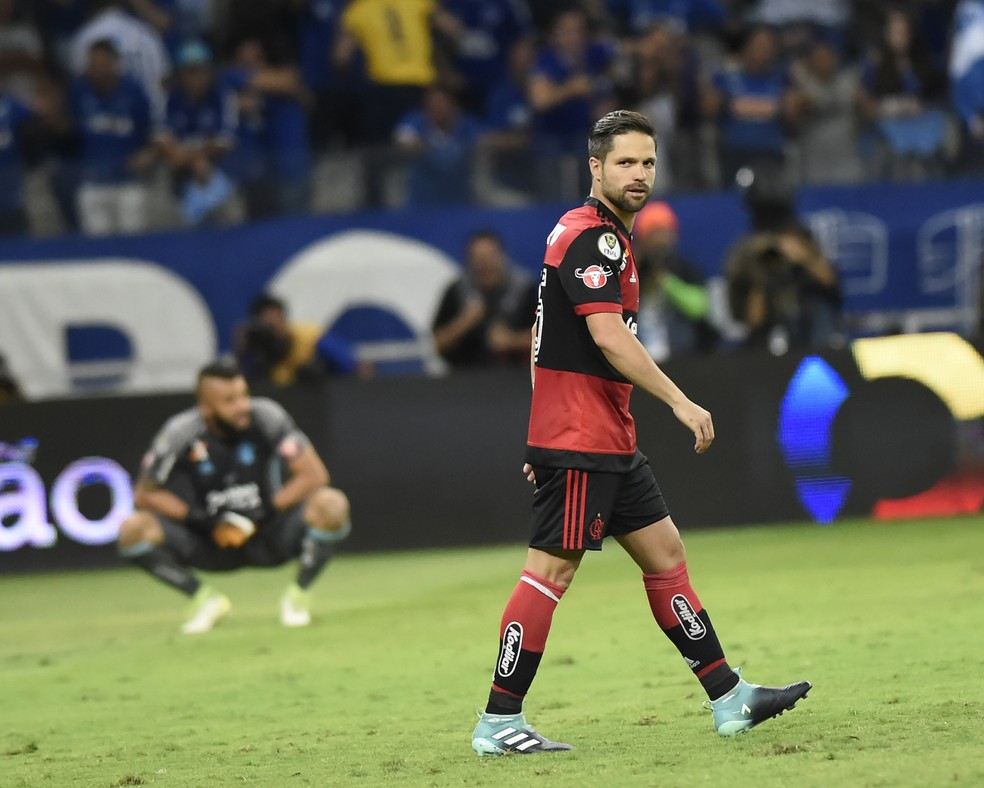 Diego perdeu o p�nalti no Mineir�o, na final da Copa do Brasil  (Foto: Andr� Dur�o / GloboEsporte.com)