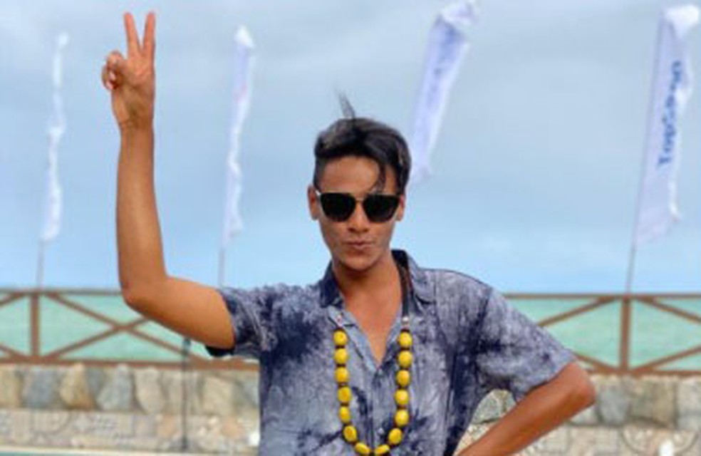 Influencer baiano viraliza com vídeo paródia de vinheta de fim de ano da Globo e participa do Fantástico — Foto: Reprodução/Redes Sociais