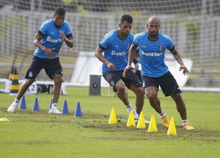 Semana livre no Grêmio tem foco na parte física por volta da intensidade