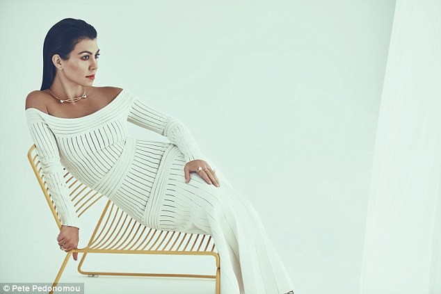 Kourtney Kardashian (Foto: You Magazine/Reprodução)