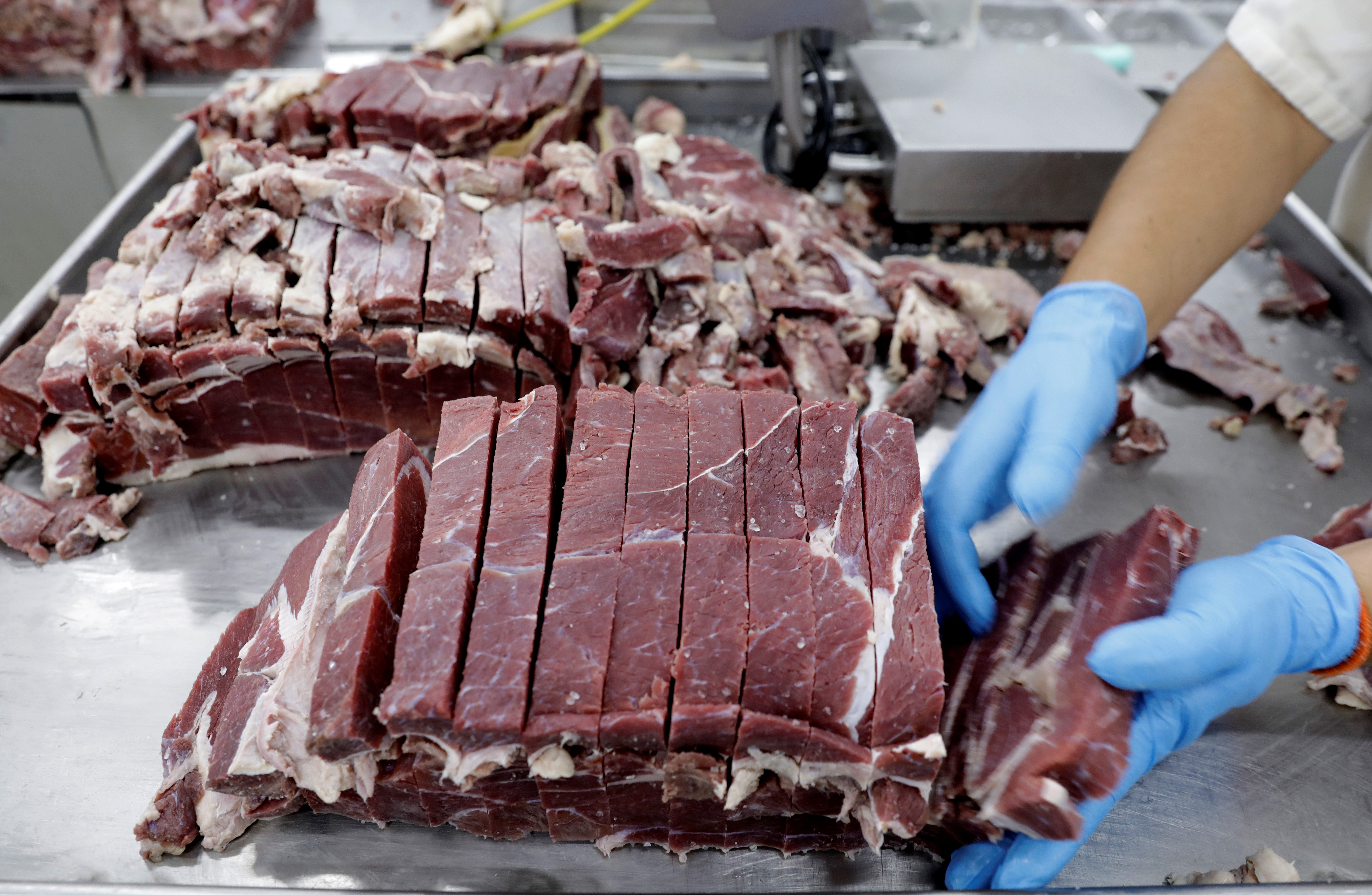 empresas-frigorifico-carne-bovina (Foto: Paulo Whitaker/Reuters)