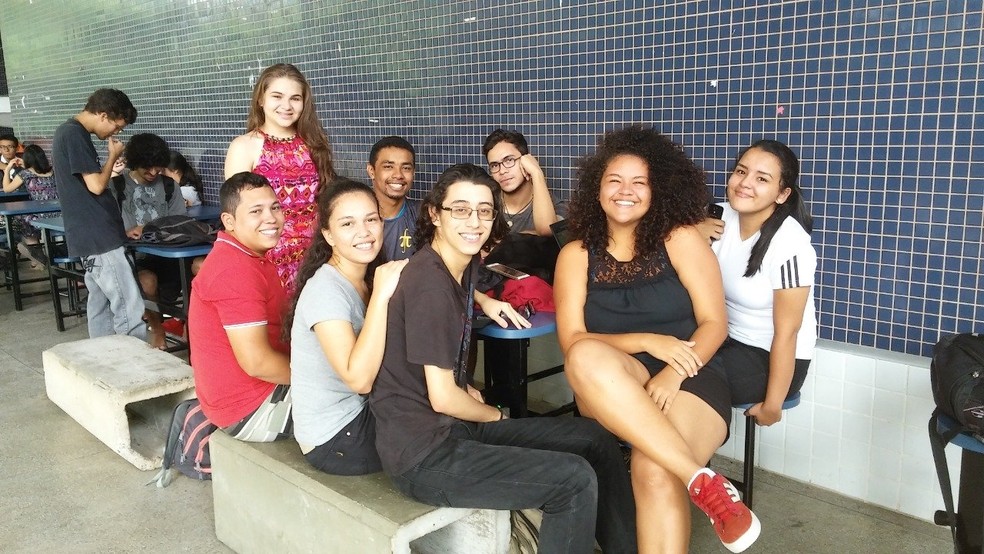 Estudantes da Universidade Federal do Amazonas (Ufam). — Foto: Divulgação/Ufam.