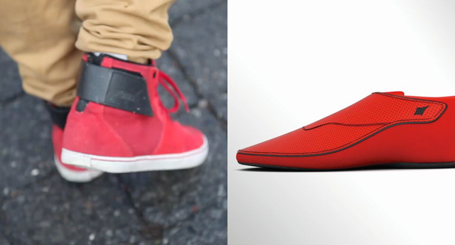 O calçado tem palmilhas inteligentes que usam Bluetooth para se conectar ao celular do usuário (Foto: Divulgação)