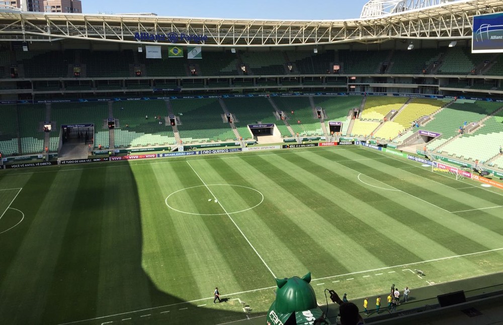  Arena do Palmeiras terá tour especial com cobrança de pênalti e grama à venda