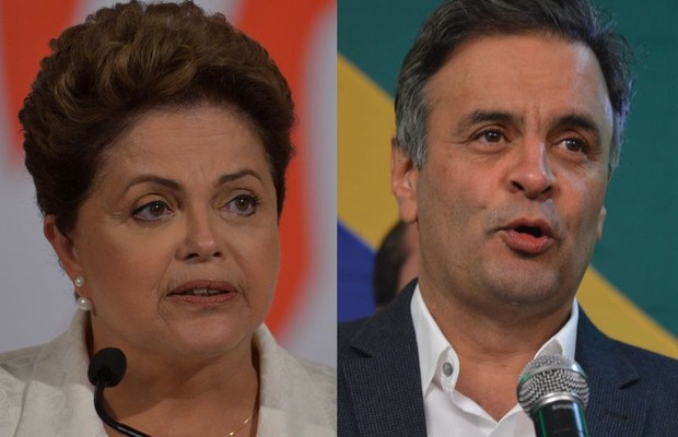 Dilma e Aécio (Foto: Agência Brasil)