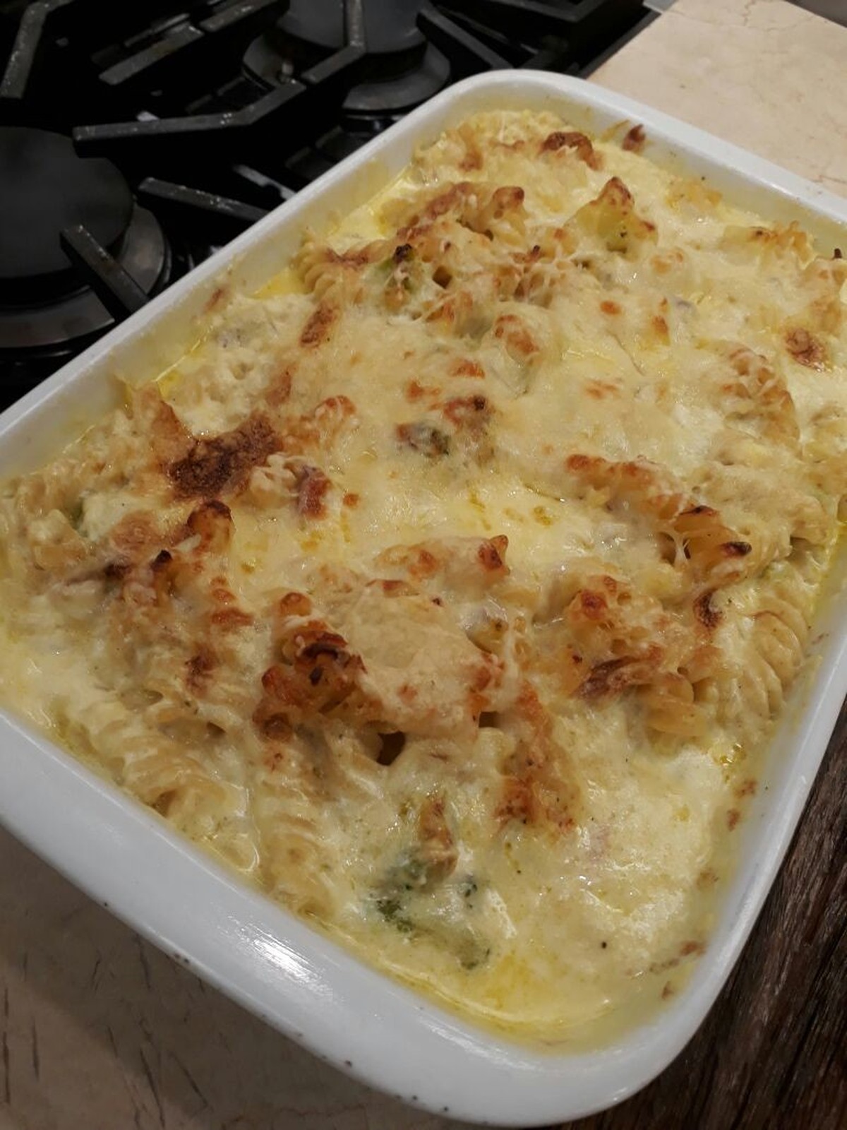 Brócolis E Couve Flor Gratinados Do Chef Roberto Ravioli
