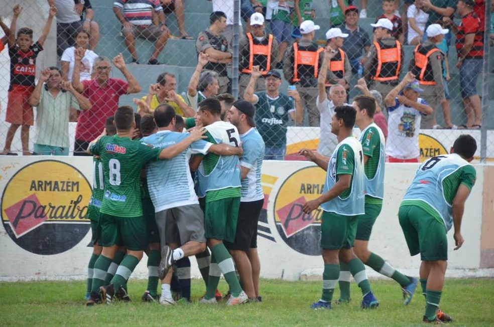 Resultado garantiu ao Nacional de Patos os seus primeiros tr�s pontos no estadual � Foto: Jos� Filho / Nacional de Patos