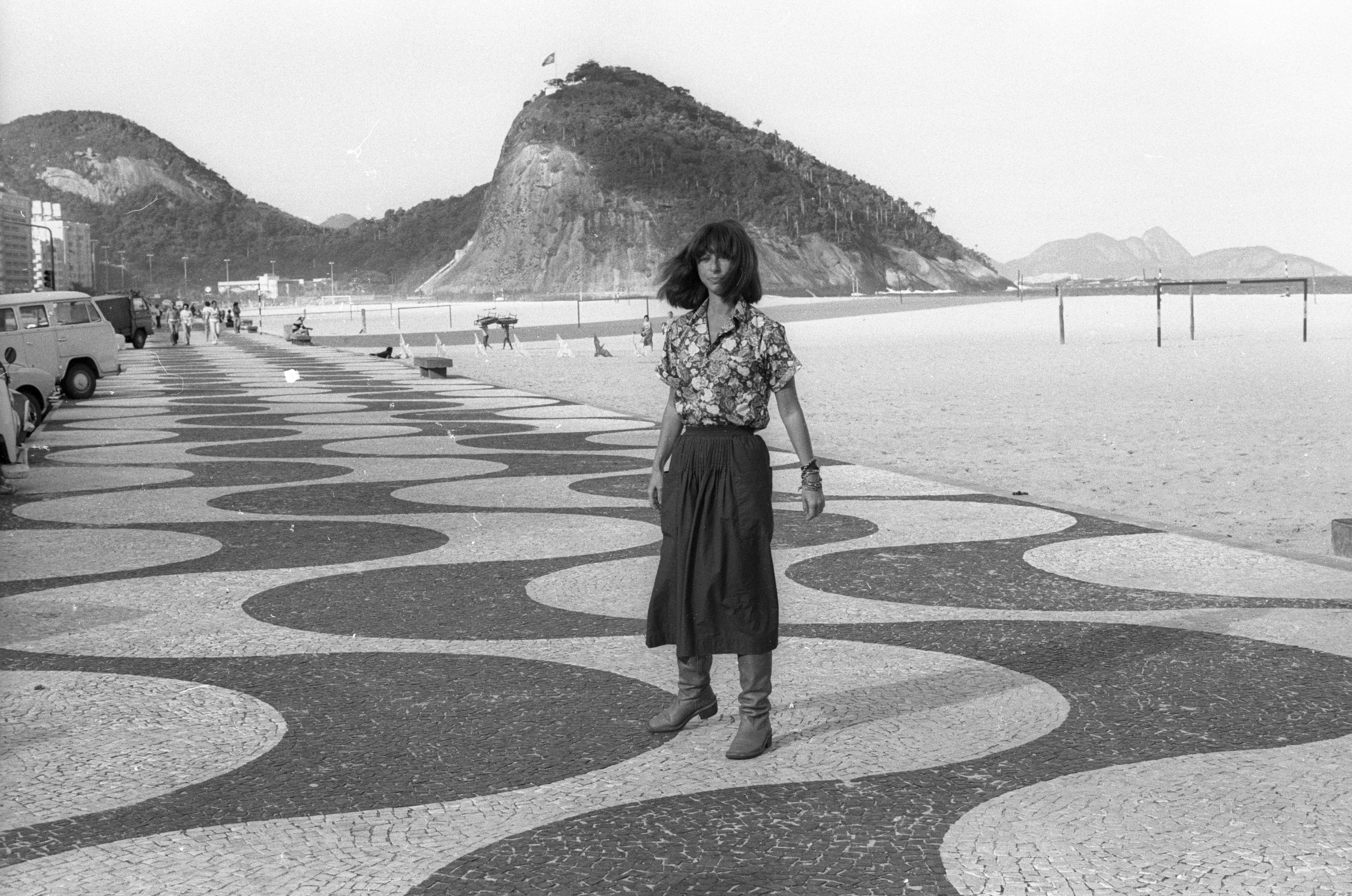Danuza Leão em foto no Rio de Janeiro, em 1978 (Foto: Wilson Alves / Agência O Globo)