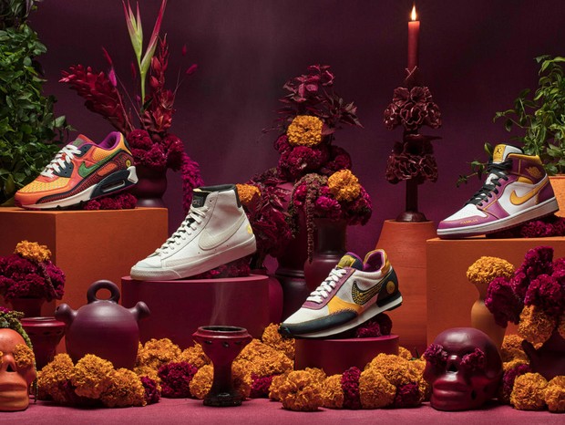 Nike comemora Día de Muertos com nova coleção (Foto: divulgação)