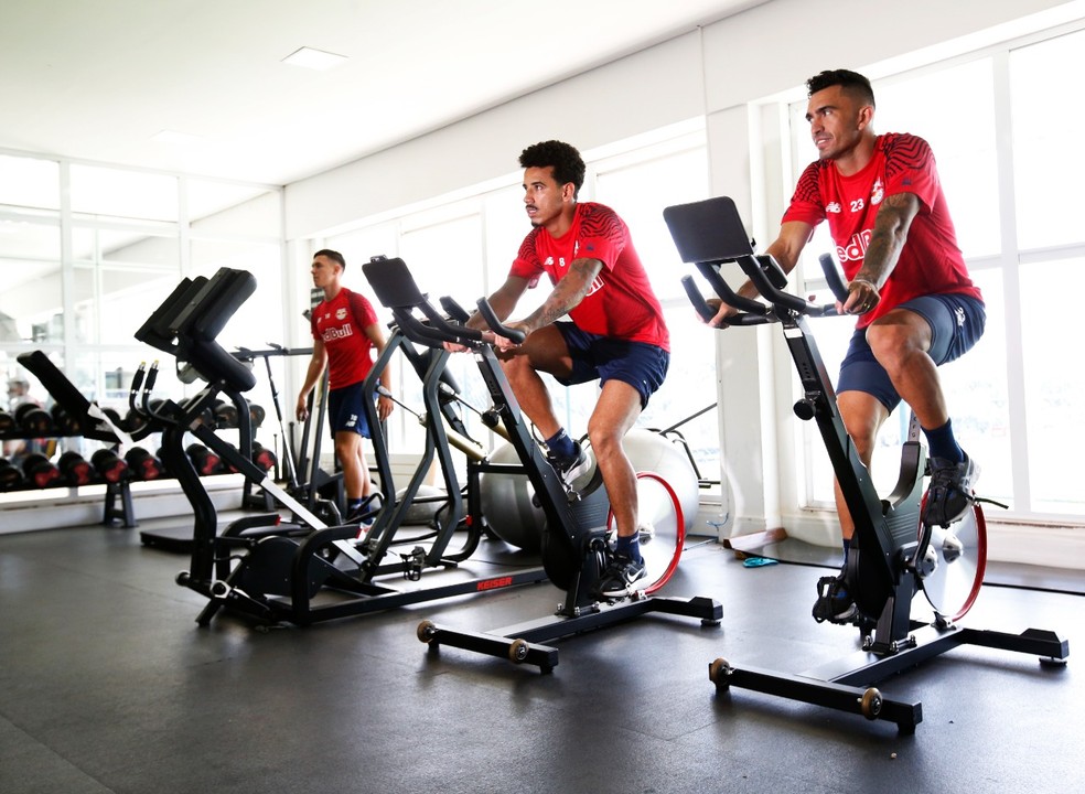 Reapresentação do Bragantino — Foto: Ari Ferreira/Red Bull Bragantino