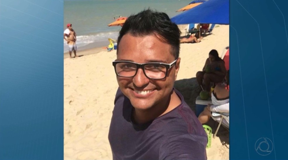 Professor Walyngre da Silva Costa foi morto com 32 facadas, no municÃ­pio de Pedras de Fogo (Foto: ReproduÃ§Ã£o/TV Cabo Branco)