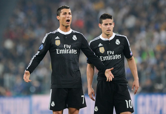 Cristiano Ronaldo James Rodríguez Juventus Real Madrid (Foto: Reuters)