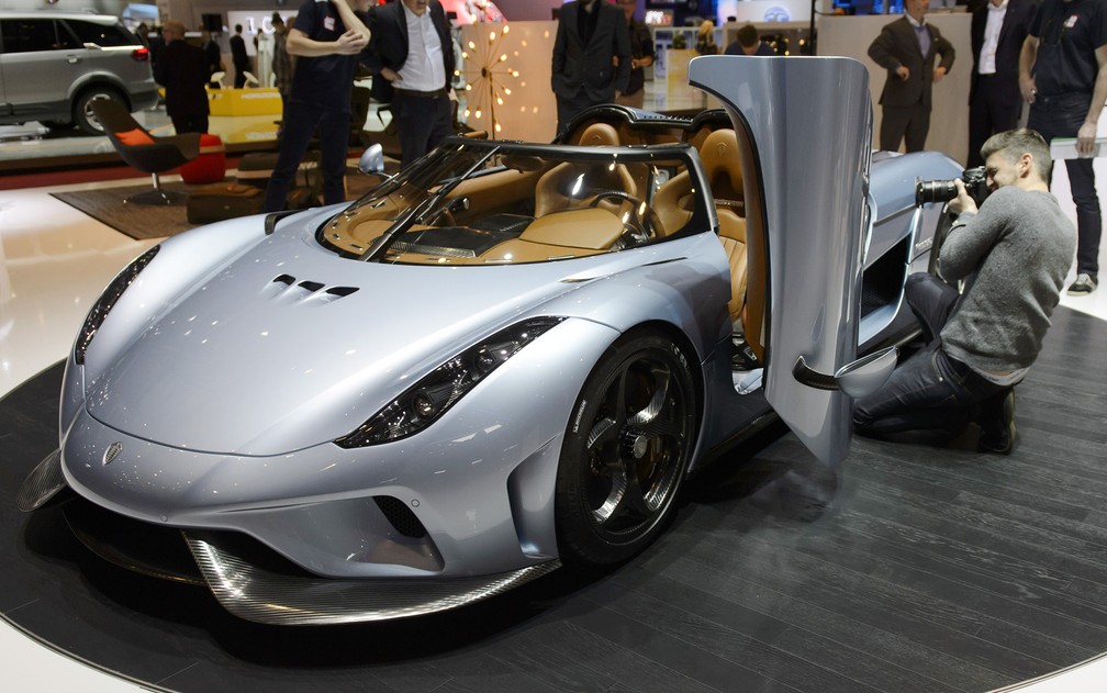 Koenigsegg Regera — Foto: Martial Trezzini / AP Photo / Keystone