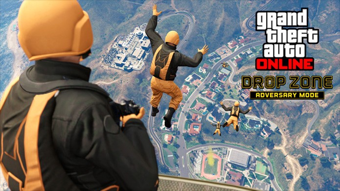 Zona de Salto é o mais novo modo competitivo de GTA 5 em seu multiplayer GTA Online (Foto: Divulgação/Rockstar)