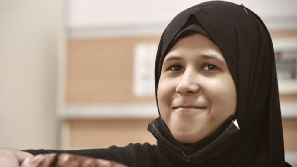 Fatima permaneceu forte até seu último dia, sua mãe nos contou — Foto: JESS KELLY/BBC NEWS