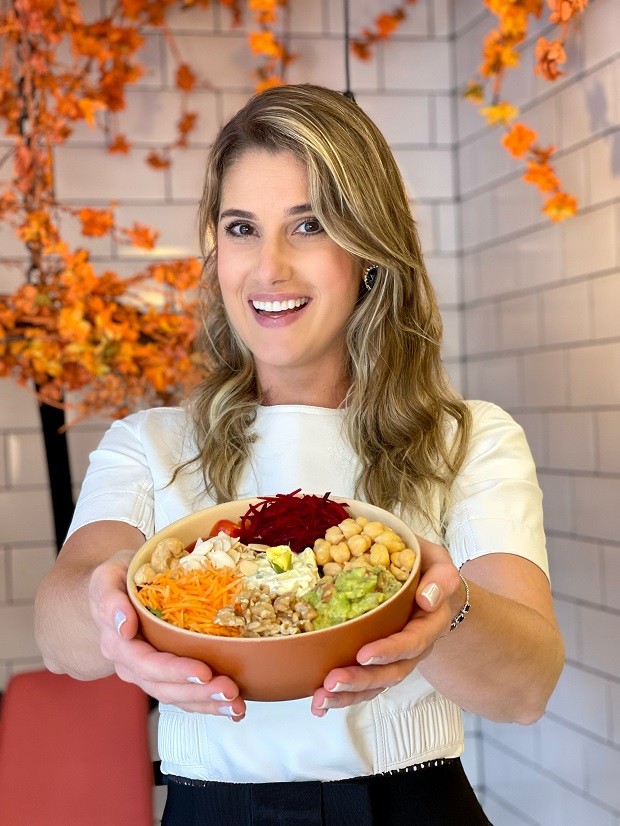 Karina Dohme: Quinoa Natural passou a oferecer refeições para consumo na hora (Foto: Mayara Bolsarim)