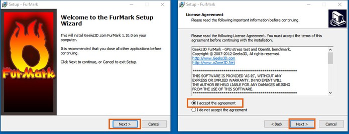 Inicie a instalação do programa FurMark no computador (Foto: Reprodução/Barbara Mannara)