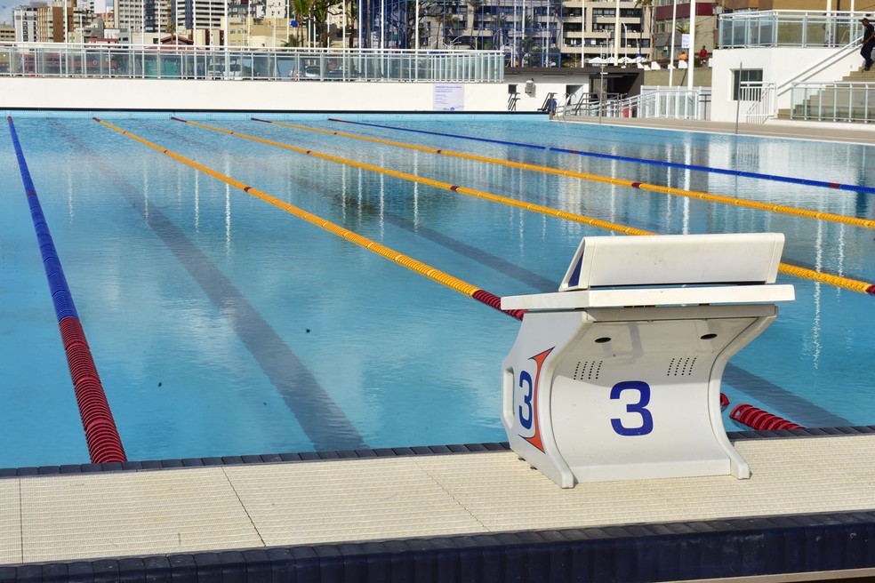 Arena AquÃ¡tica com piscina olÃ­mpica Ã© inaugurada em Salvador â?? Foto: Max Haack/Secom PMS