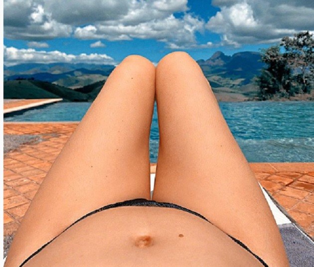 Giovanna Ewbank toma banho de sol  (Foto: Reprodução/Instagram)
