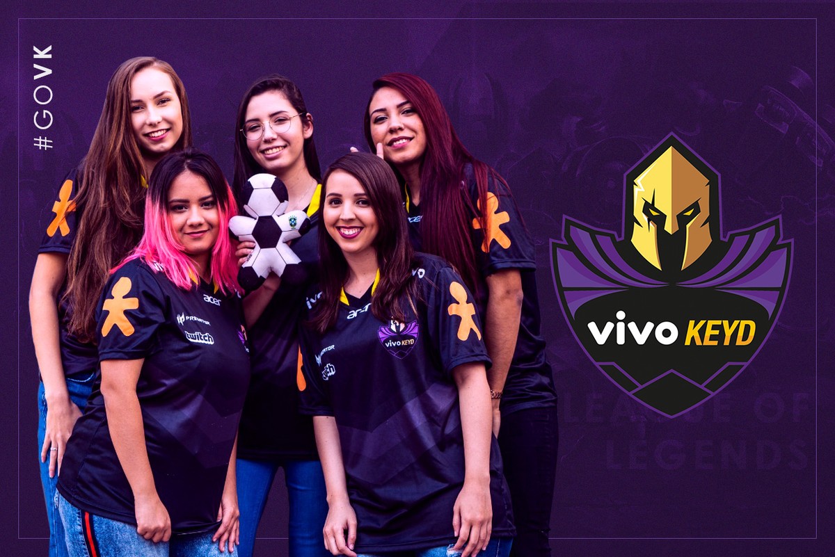Lol Keyd Faz Historia E Anuncia Line Up Inteiramente Feminina Lol Sportv