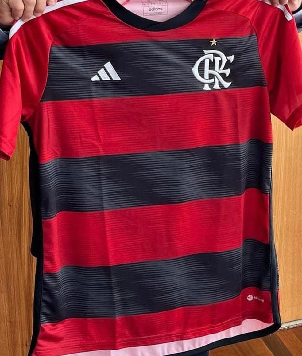 Camisa nova do Flamengo — Foto: Reprodução