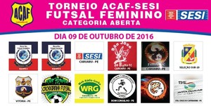 Torneio Feminino de Futsal será realizado em Caruaru (Foto: Divulgação)