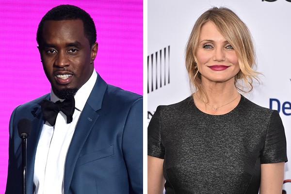 P. Diddy e Cameron Diaz (Foto: Getty Images)