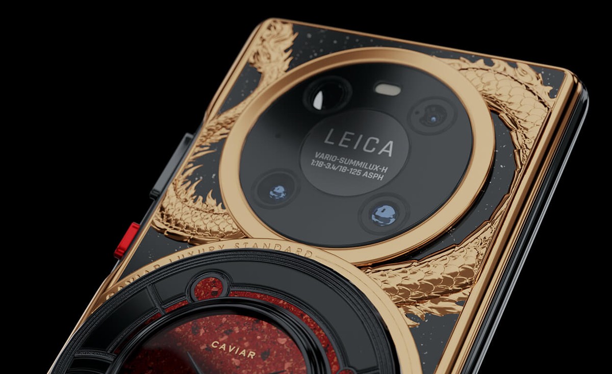 Versão 'alienígena' de Huawei Mate 40 Pro leva ouro e custa R$ 150 mil