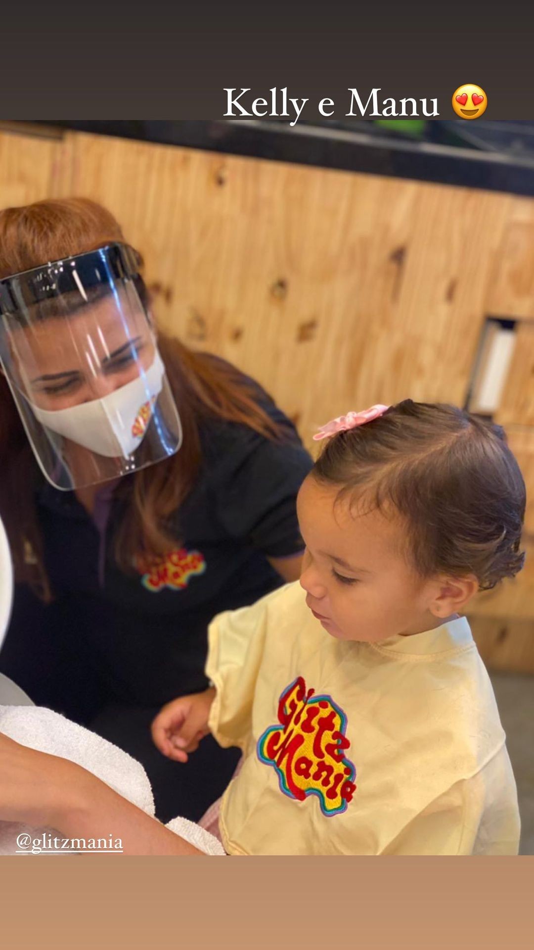 Ticiane Pinheiro leva filhas para cortar o cabelo (Foto: Reprodução/Instagram)