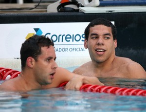 Thiago Pereira e Arthur Mendes, natação, Maria Lenk (Foto: Satiro Sodré/ SSPress)