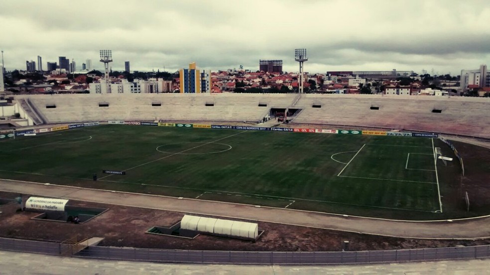 Estádio Amigão vai ser o palco do segundo Clássico Tradição deste ano (Foto: Expedito Madruga / GloboEsporte.com)