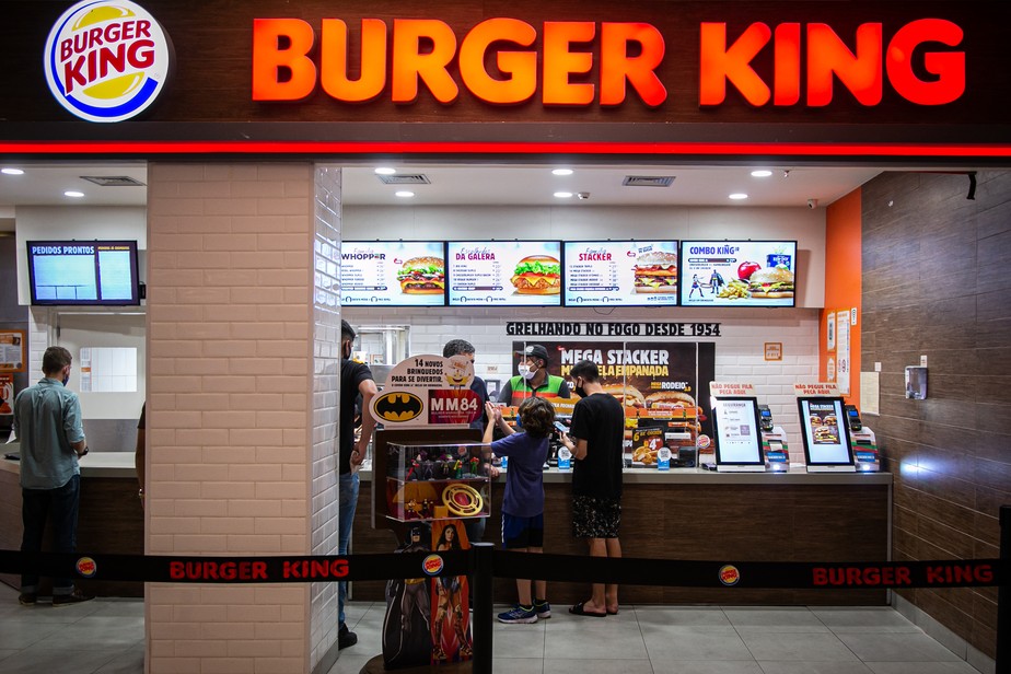 Fachada do Burger King