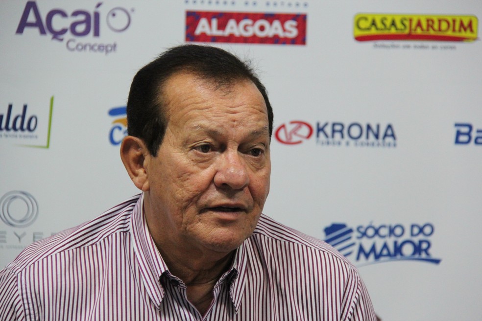 Presidente do CSA, Rafael Tenório não negou conversa entre clube e o empresário do atleta — Foto: Denison Roma/GloboEsporte.com