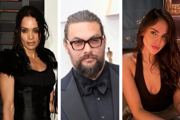 Lisa Bonet, Jason Momoa e Eiza González (Foto: Getty Images; Getty Images; Reprodução/Instagram)