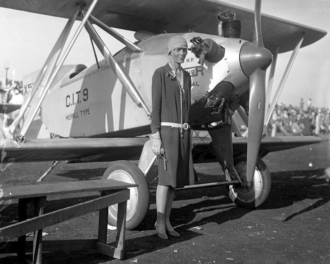 Amelia Earhart (Foto: Wikipedia Commons)