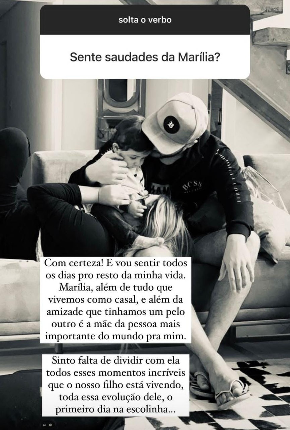 Murilo Huff fala sobre Mar&iacute;lia Mendon&ccedil;a &mdash; Foto: Reprodu&ccedil;&atilde;o do Instagram