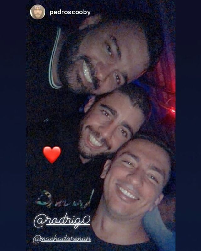 Pedro Scooby em festa com Renan, irmão de Anitta (Foto: Reprodução Instagram)