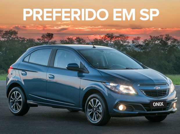 carros mais vendidos por estado 2015 - onix (Foto: Divulgação)