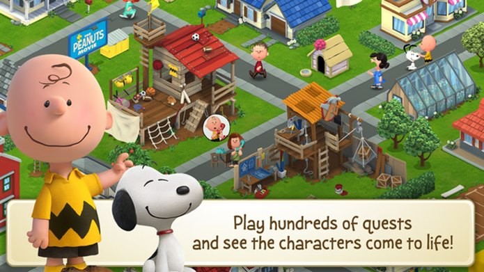 Charlie Brown e Snoopy do novo filme estão em divertido game para iPhone e iPad (Foto: Divulgação / Activision)