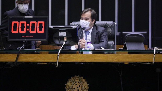 Rodrigo Maia, presidente da câmara (Foto: Najara Araújo/Câmara dos Deputados)