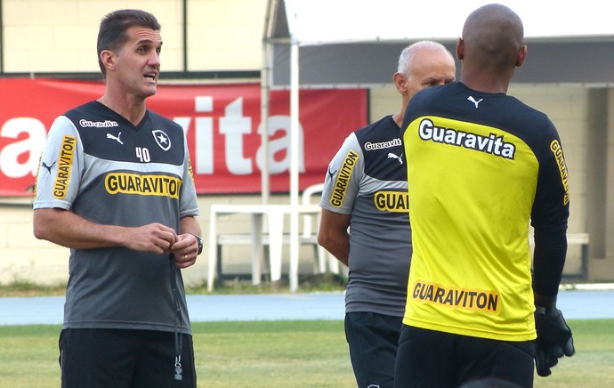 Vagner Mancini Treino Botafogo (Foto: Vicente Seda)