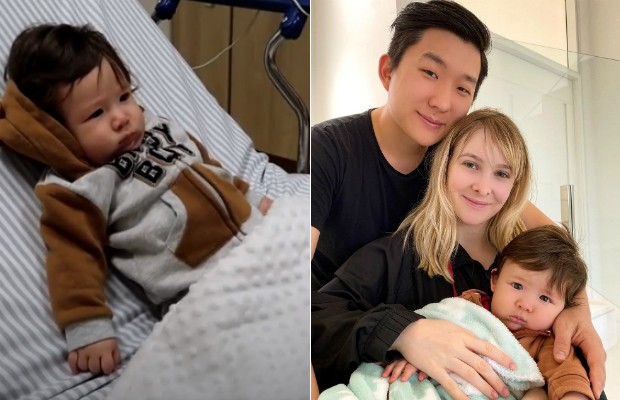 Jake, filho de Pyong e Sammy Lee, foi parar no hospital (Foto: Reprodução / Instagram)