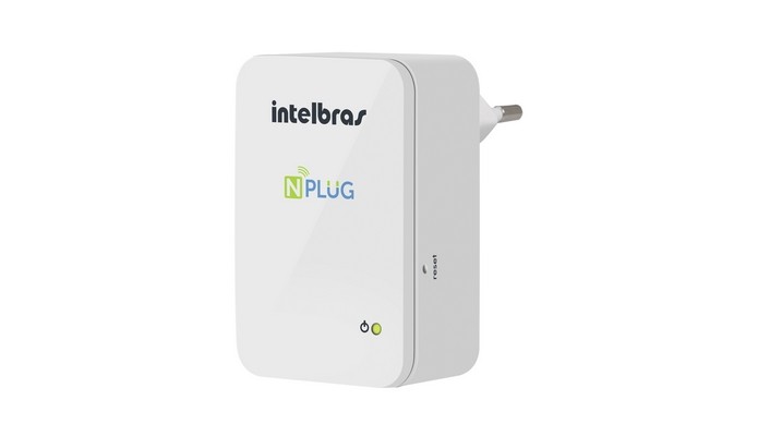 Extensor de sinal Wi-Fi Intelbras NPlug (Foto: Divulgação/Intelbras)