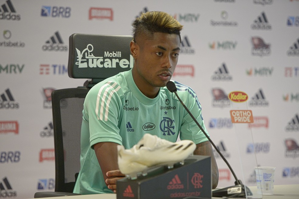 Bruno Henrique, atacante do Flamengo — Foto: Alexandre Vidal/Flamengo