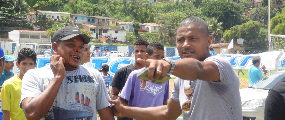 Wilson e Catanha fizeram uma das maiores duplas de ataque da história do CSA (Foto: Paulo Victor Malta/Globoesporte.com)