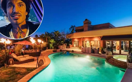 Tommy Lee, ex de Pamela Anderson, coloca mansão à venda por R$ 23,9 milhões