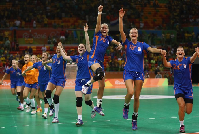 Brasil x Holanda, handebol feminino, Olimpíada, Rio 2016 (Foto: Getty Images)